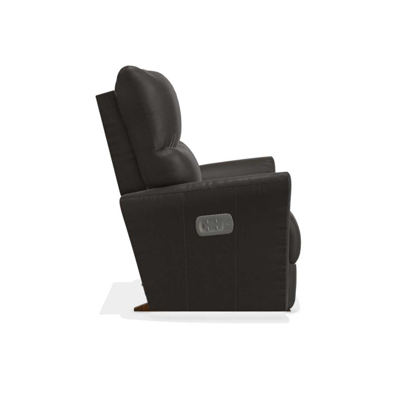 LaZBoy Rowan Leather Match Power Rocking Recliner with Adjustable